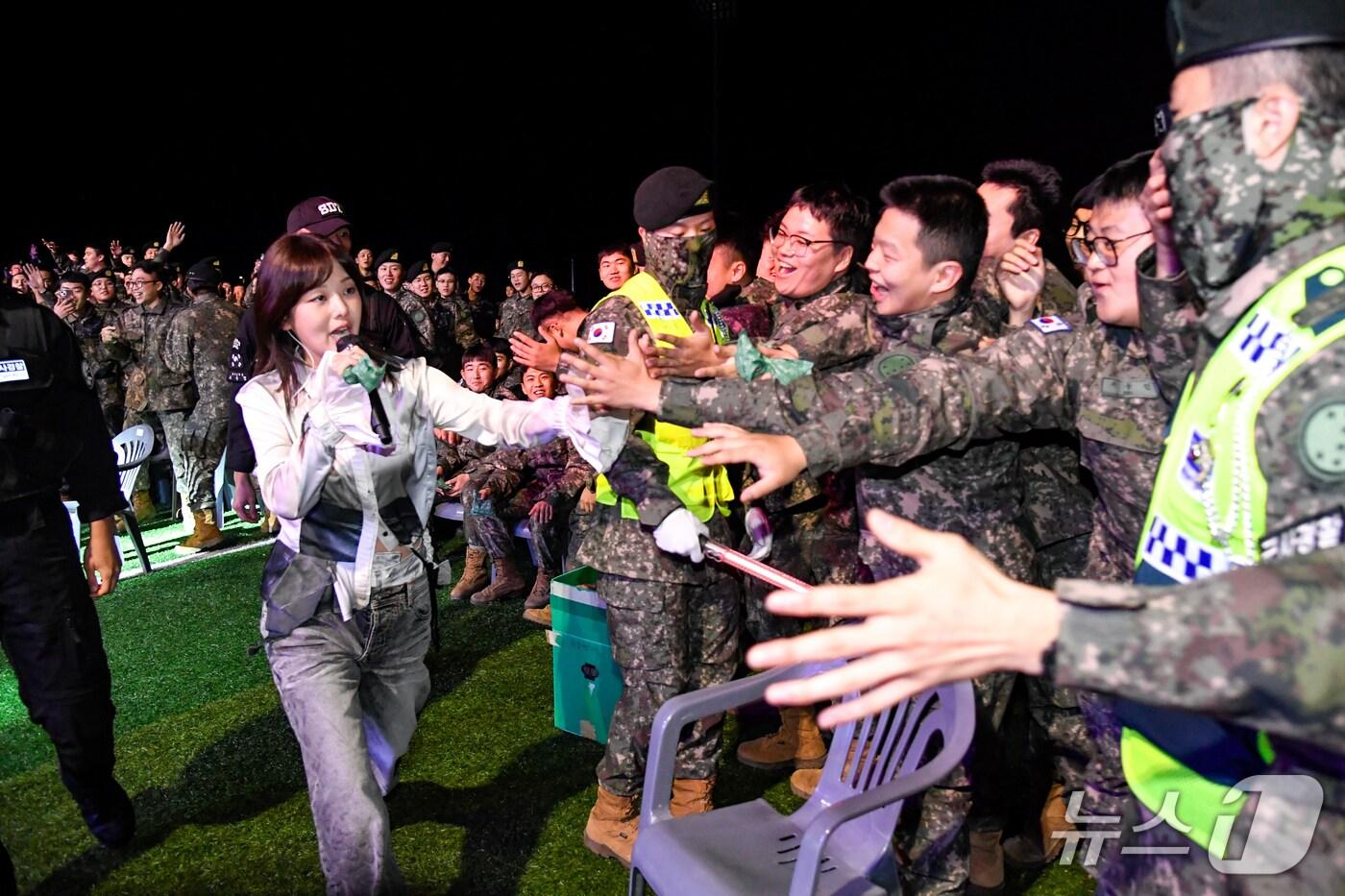 지난해 열린 화천 군부대 페스티벌.&#40;화천군 제공, 재판매 및 DB금지&#41;