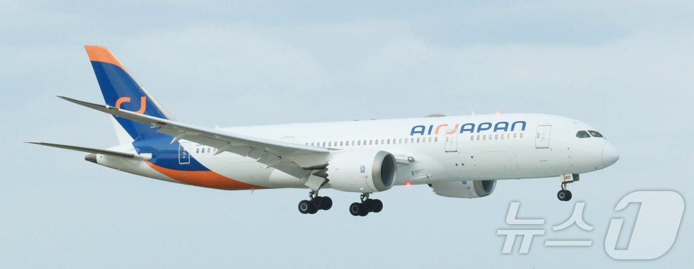 에어재팬의 보잉 787-8 기종(에어재팬 제공) ⓒ News1 윤슬빈 관광전문기자