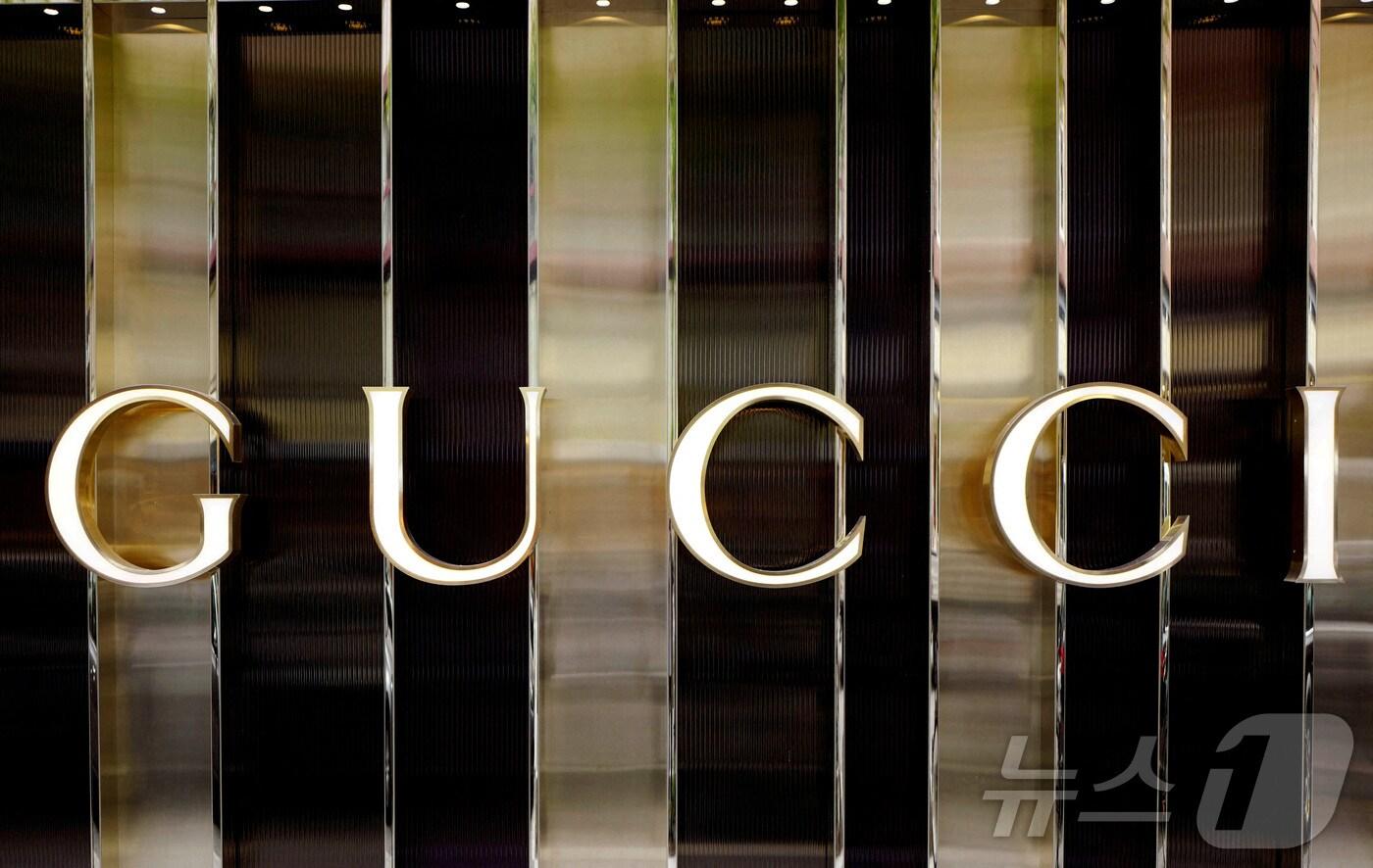 독일 프랑크푸르트 도심에 위치한 구찌 플래그십 스토어. 2017.04.07. ⓒ 로이터=뉴스1 ⓒ News1 윤다정 기자