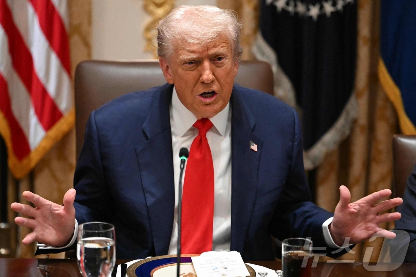 도널드 트럼프 미국 대통령.ⓒ AFP=뉴스1 ⓒ News1 