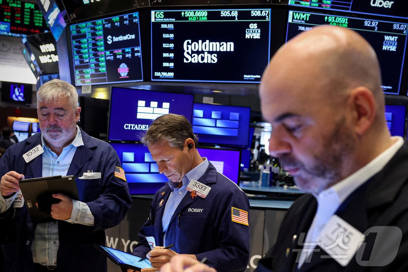 뉴욕증권거래소 ⓒ 로이터=뉴스1