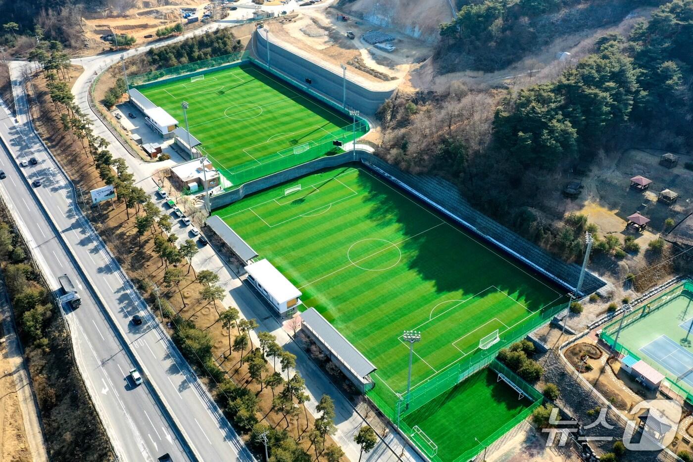 제천축구센터 전경.(제천시 제공. 재판매 및 DB금지) 뉴스1 