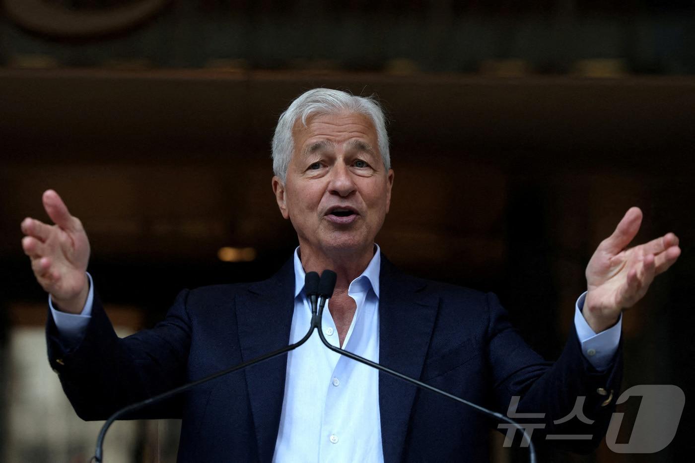 제이미 다이먼 JP모건체이스 최고경영자&#40;CEO&#41; ⓒ 로이터=뉴스1