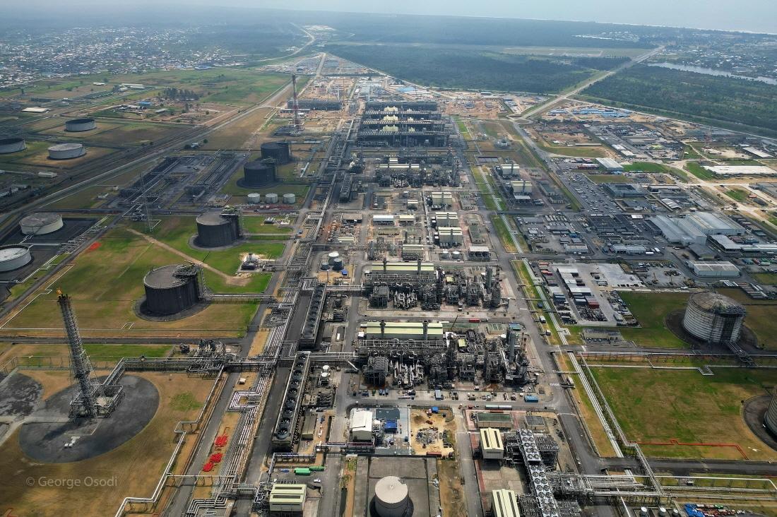 본문 이미지 - 대우건설 나이지리아 LNG 현장 전경.(대우건설 제공)뉴스1ⓒ news1