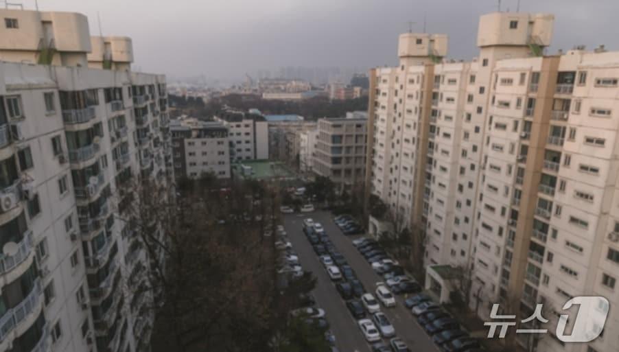 본문 이미지 - 서울 송파구 송파한양2차 단지 전경&#40;GS건설 제공&#41; 뉴스1 ⓒ News1