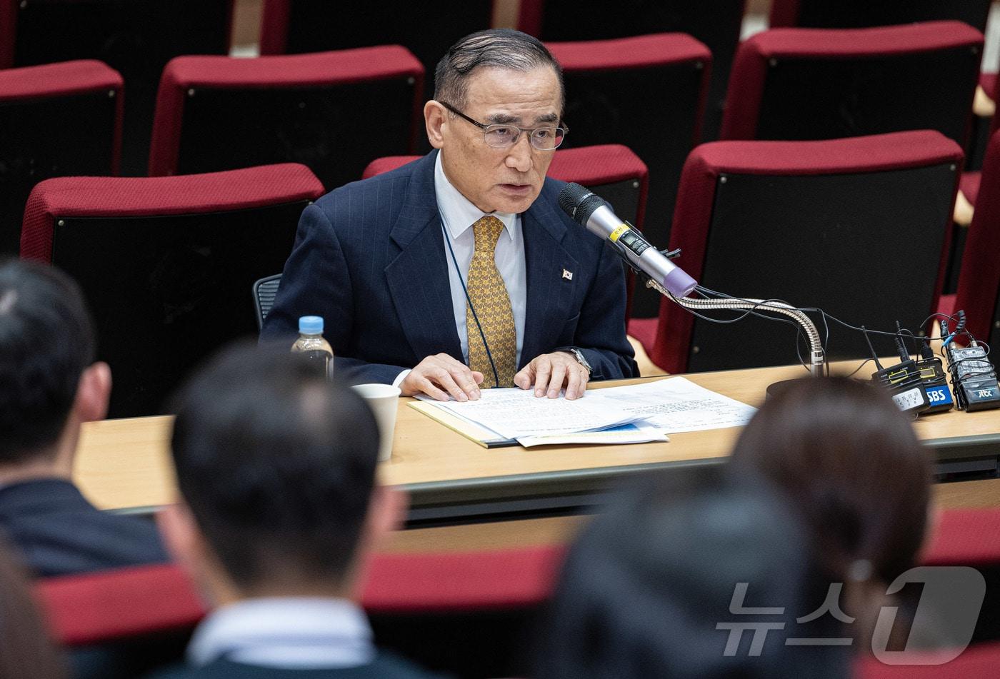 위성락 국가안보실장이 15일 서울 용산 대통령실 청사에서 한국인 대상 납치·감금 범죄가 급증하는 캄보디아에 대한 대응 현황 브리핑을 하고 있다. 2025.10.15/뉴스1 ⓒ News1 이재명 기자