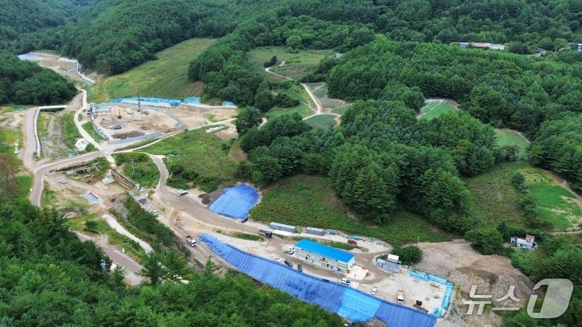 본문 이미지 - 강원 태백시의 웰니스 항노화산업 특화단지 조성 사업 현장 자료 사진. &#40;태백시 제공. 재판매 및 DB금지&#41; 2025.10.15/뉴스1