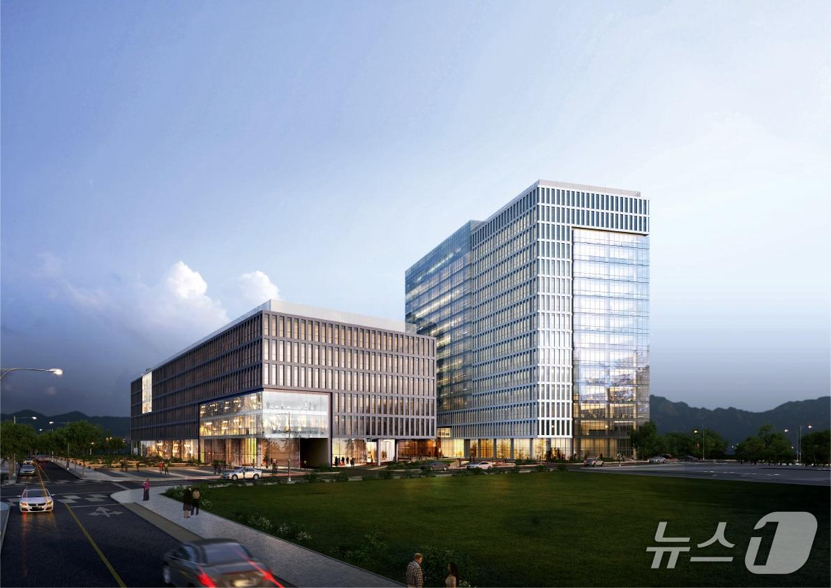 본문 이미지 - 일성아이에스 과천 신사옥이 입주해 있는 과천스마트케이 A동.&#40;일성아이에스 홈페이지 갈무리&#41;