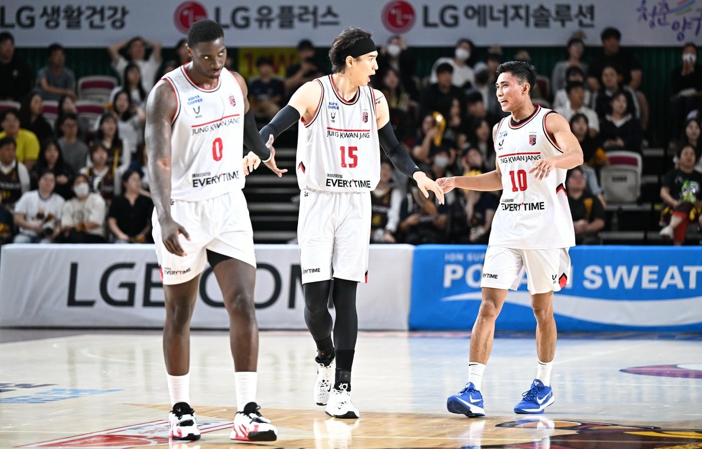 프로농구 안양 정관장이 창원 LG를 꺾었다.&#40;KBL 제공&#41;