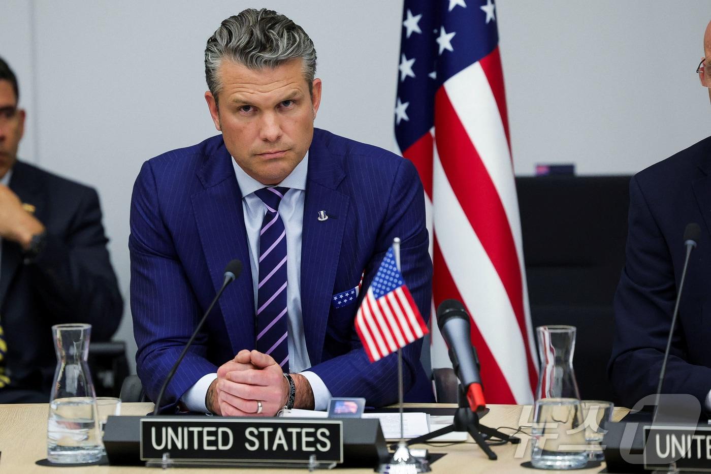 피트 헤그세스 미 국방장관. ⓒ 로이터=뉴스1 ⓒ News1 윤다정 기자