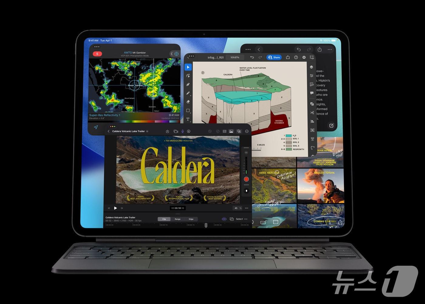 본문 이미지 - M5 아이패드 프로 (애플 제공)/뉴스1