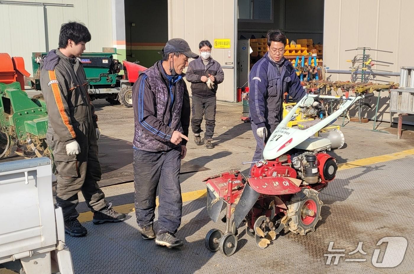 진천군 농기계임대사업장.&#40;진천군 제공, 재판매 및 DB금지&#41;/뉴스1
