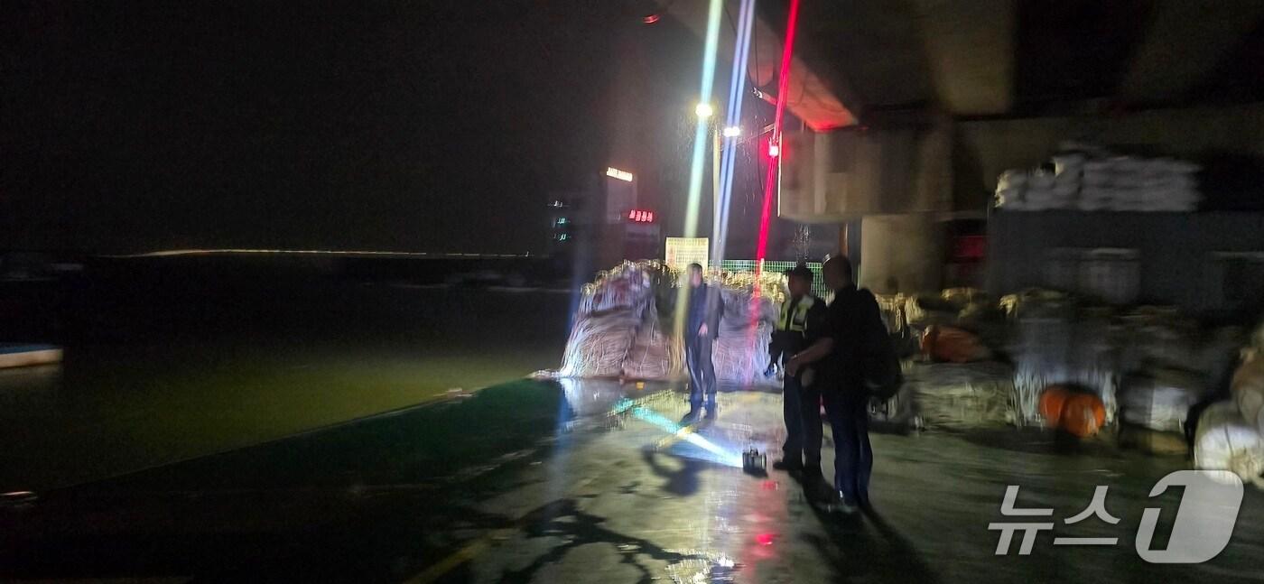 사고 현장.(부산해경 제공. 재판매 및 DB 금지)