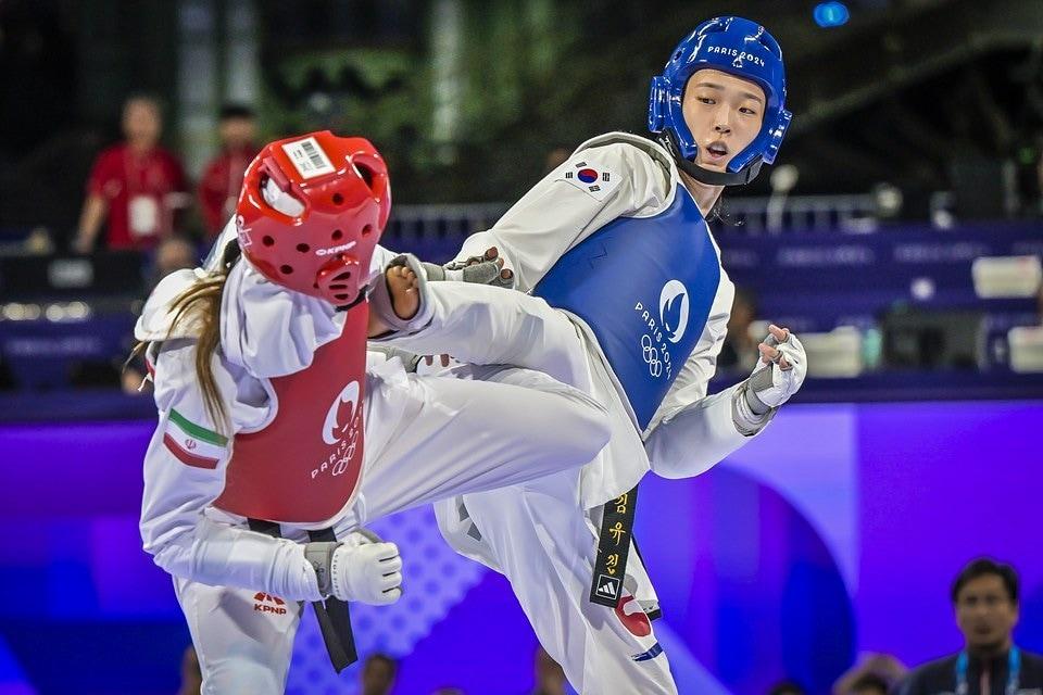 본문 이미지 - &#39;2025 세계태권도선수권대회&#39;가 24일부터 30일까지 중국 우시에서 개최된다. 한국의 김유진&#40;사진&#41; 등 정상급 선수들이 대거 출전한다. &#40;WT 제공&#41;