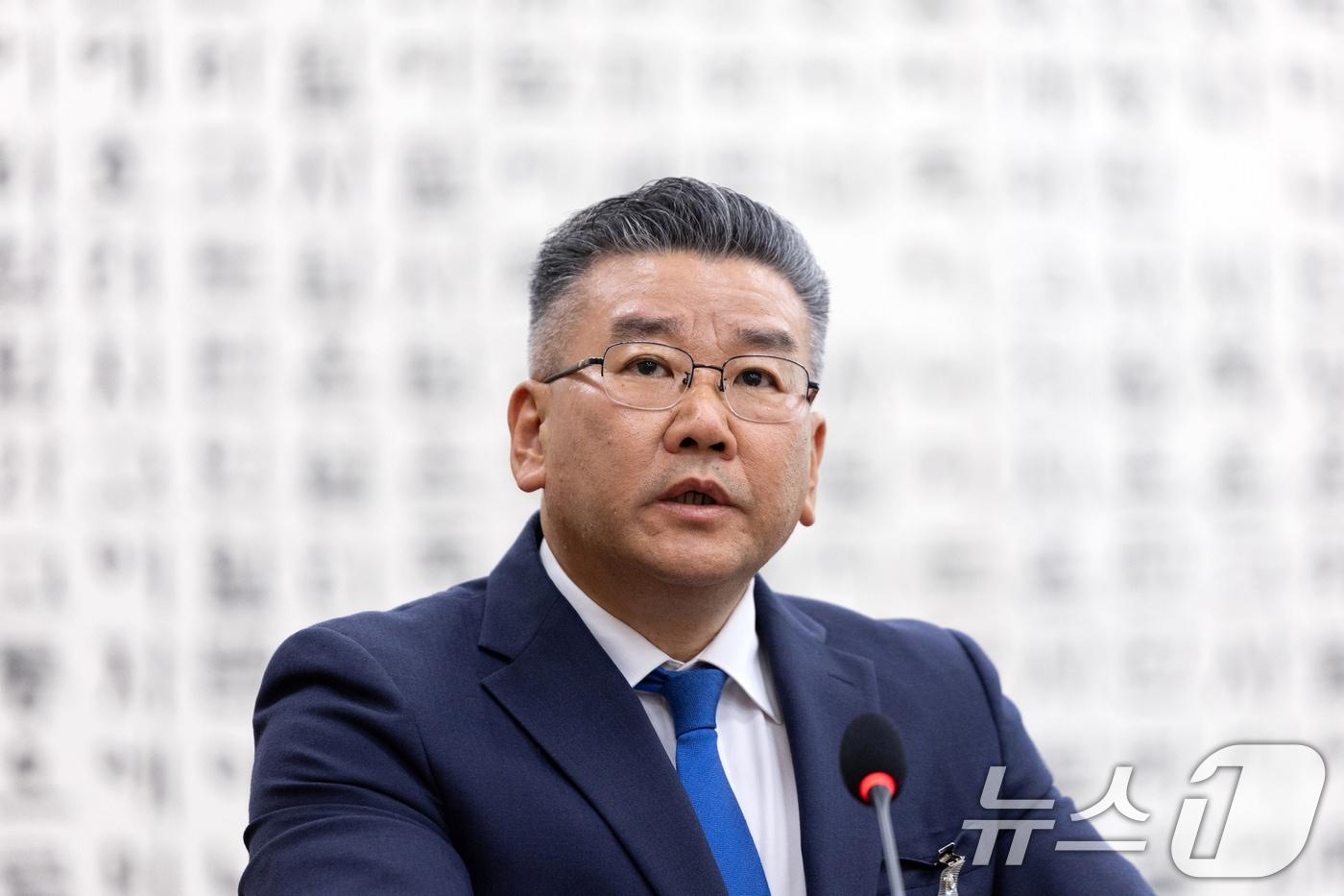 지난달 16일 서울 여의도 국회에서 열린 법제사법위원회 감사원 등에 대한 국정감사에 출석한 유병호 감사원 감사위원. 2025.10.16/뉴스1 ⓒ News1 이승배 기자