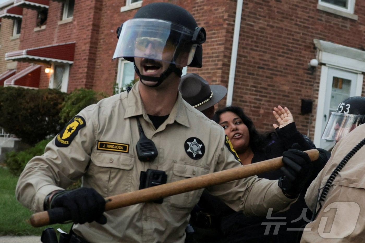 본문 이미지 - 시카고 ICE. ⓒ 로이터=뉴스1 ⓒ News1 구경진 기자