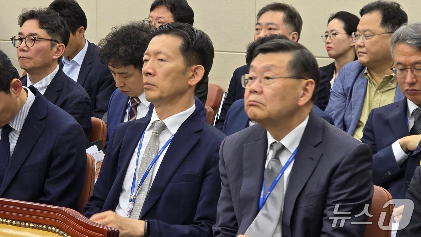 존 리 우주항공청 초대 우주항공임무본부장.&#40;맨 오른쪽&#41; 2025.10.16./뉴스1 ⓒ News1 윤주영 기자