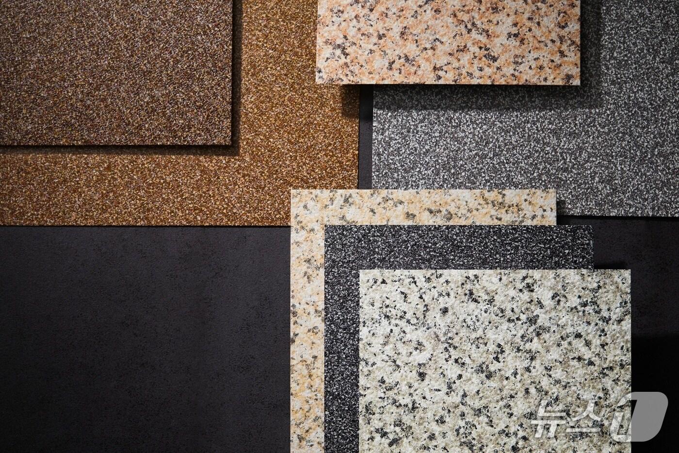 동국씨엠 듀얼스톤 신기술로 생산한 컬러강판 제품 사진&#40;동국씨엠 제공&#41;