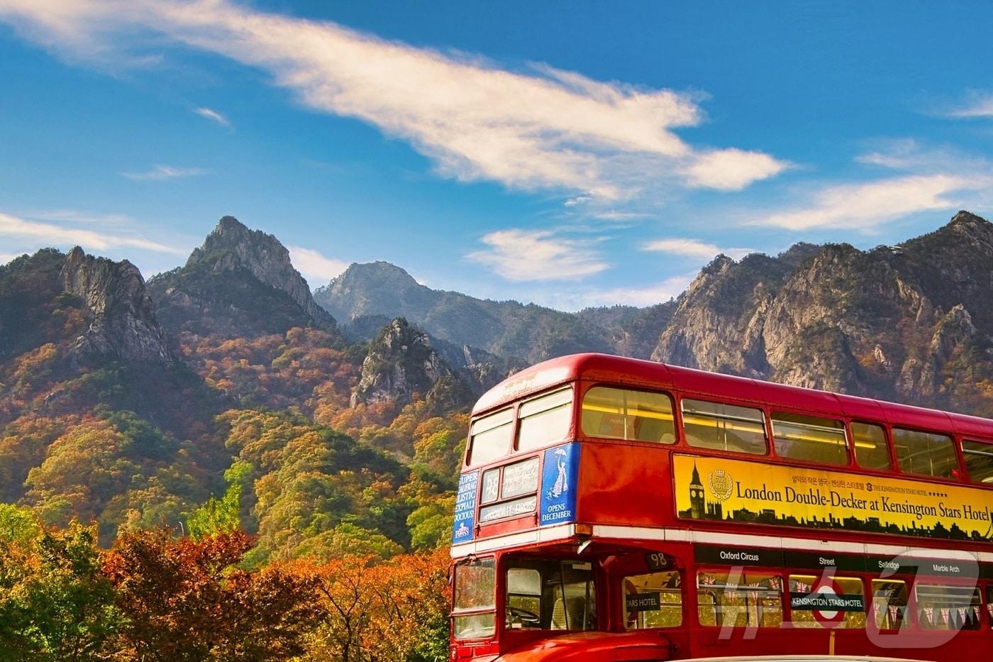 켄싱턴호텔설악의 가을 전경&#40;이랜드파크 제공&#41; 