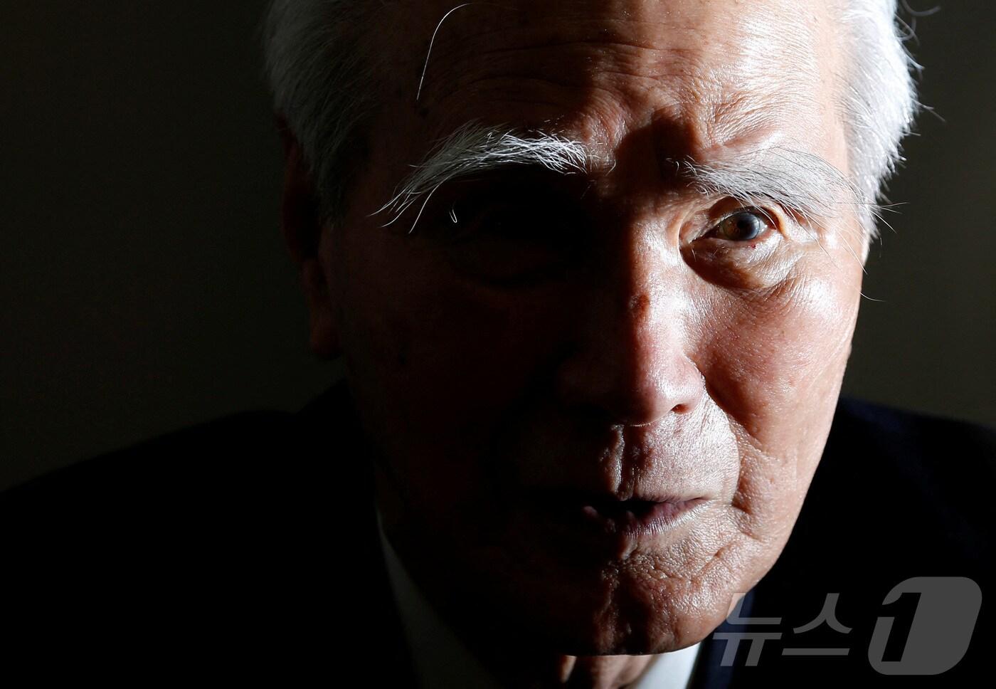 무라야마 도미이치 전 일본 총리가 17일 향년 101세로 별세했다. 2025.10.17./뉴스1 ⓒ 로이터=뉴스1 ⓒ News1 이창규 기자