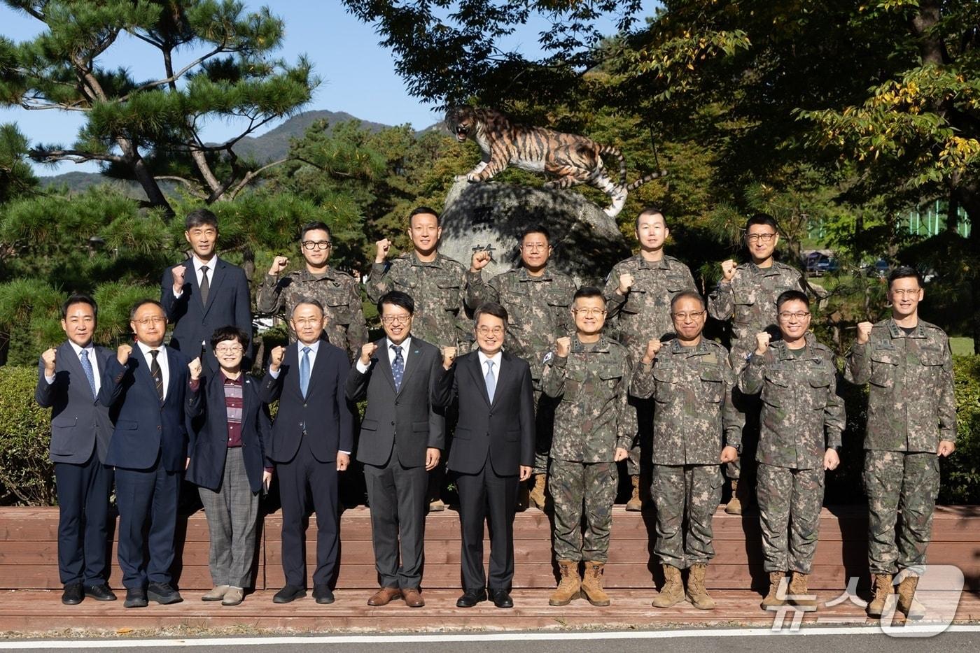 김동연 경기도지사 맹호부대 방문.&#40;경기도 제공. 재판매 및 DB금지&#41;