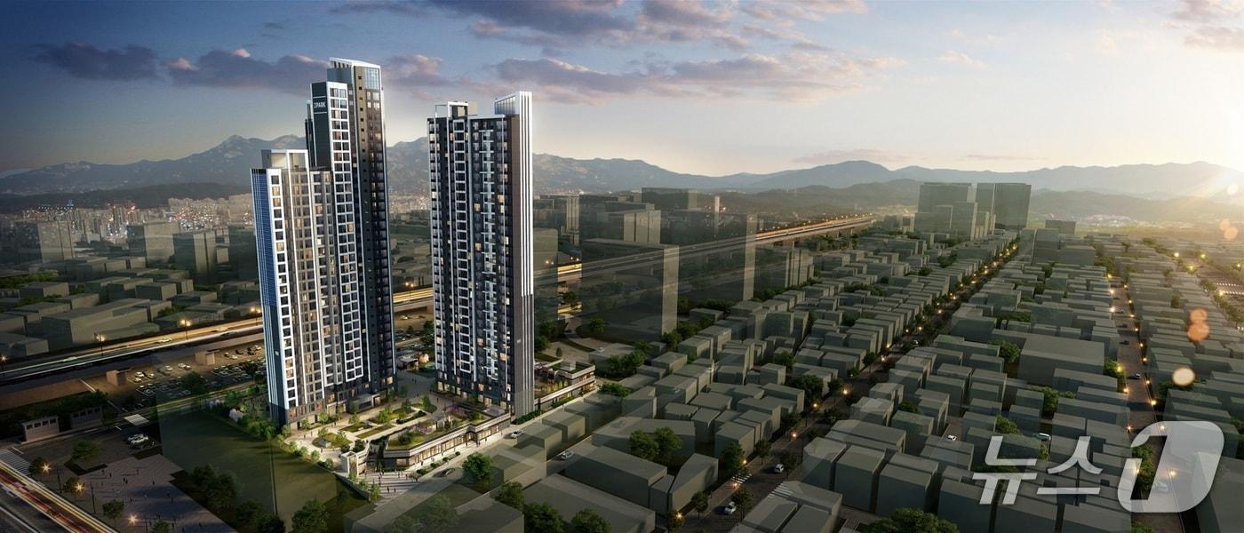  제기동역 아이파크 조감도 &#40;HDC현대산업개발 제공&#41;  뉴스1 ⓒ News1