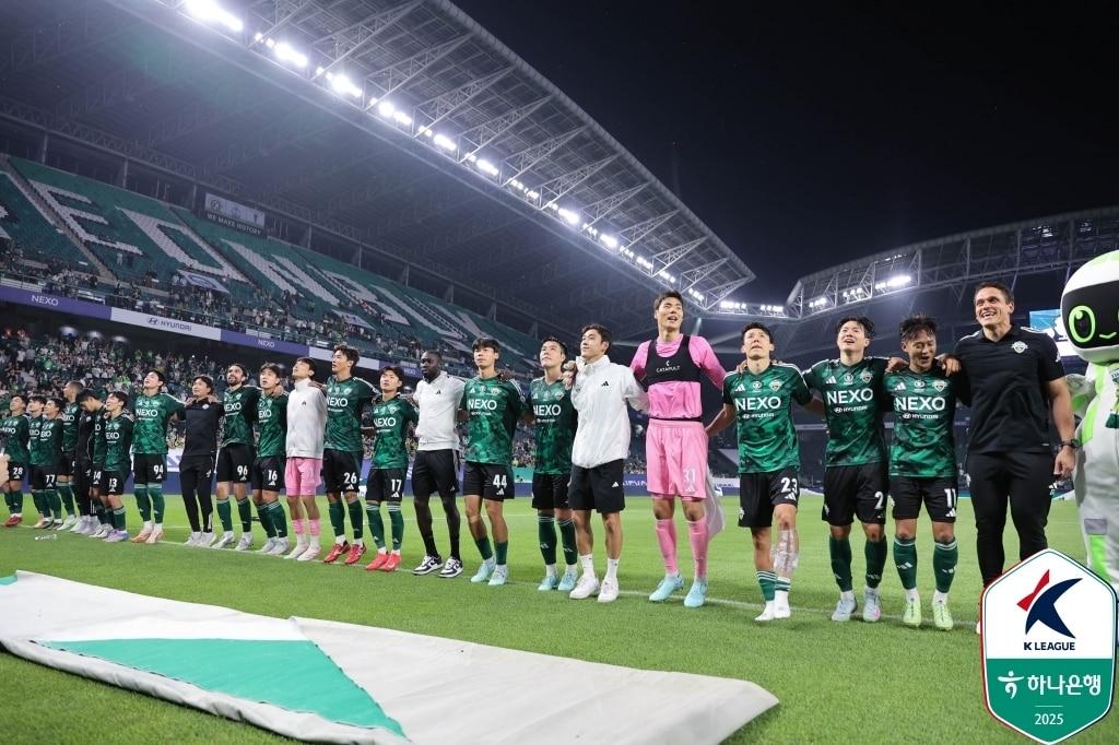 본문 이미지 -  전북 현대&#40;한국프로축구연맹 제공&#41;