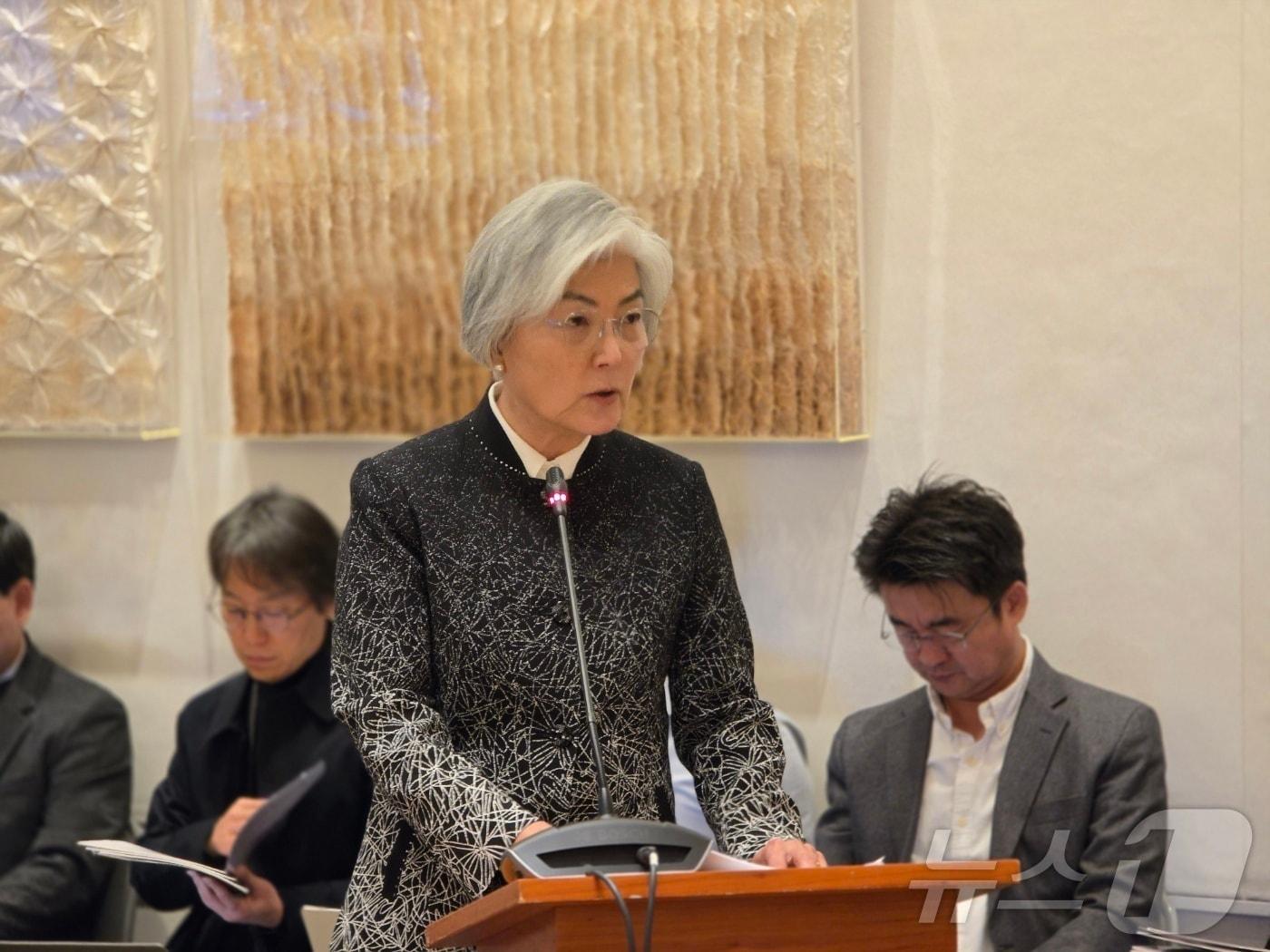 본문 이미지 - 강경화 주미대사 ⓒ News1 류정민 특파원