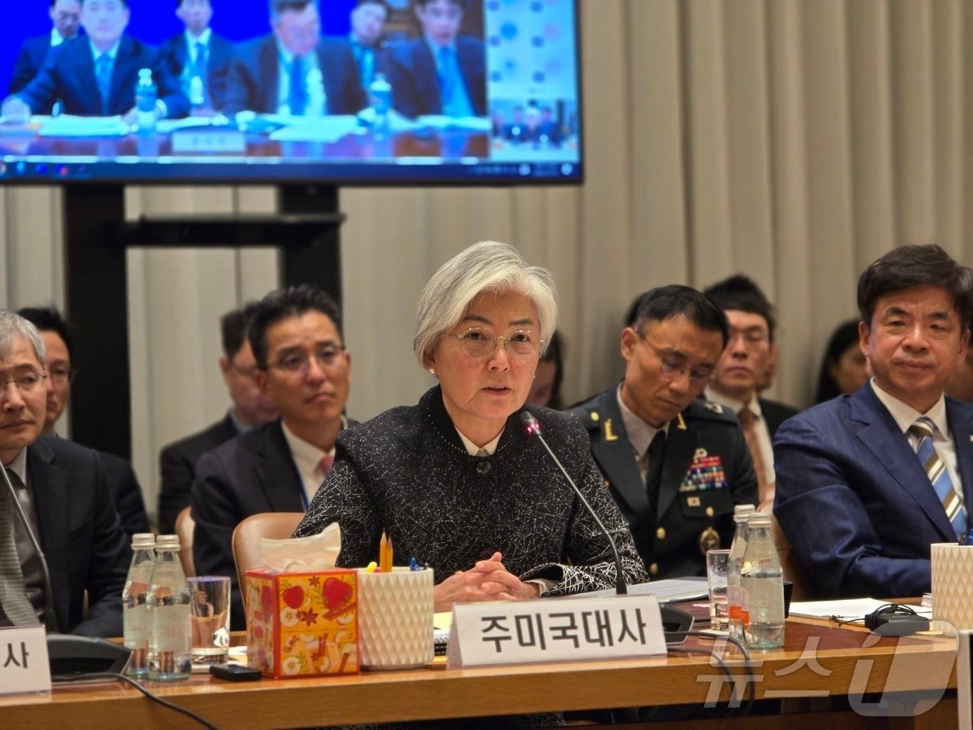 본문 이미지 - 강경화 주미대사. ⓒ News1 류정민 특파원
