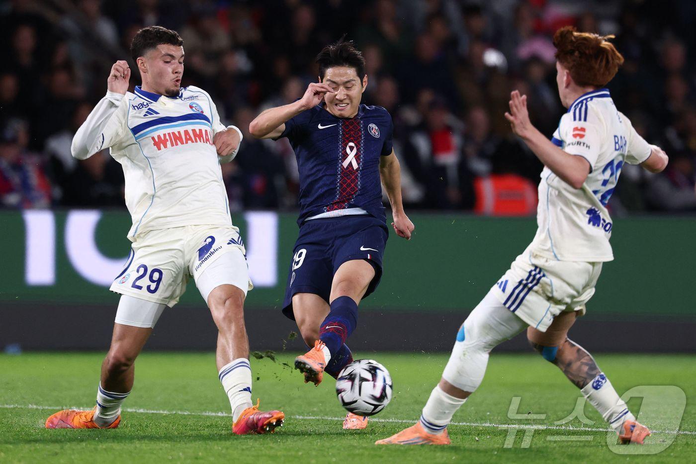 파리 생제르맹(PSG) 이강인. ⓒ AFP=뉴스1