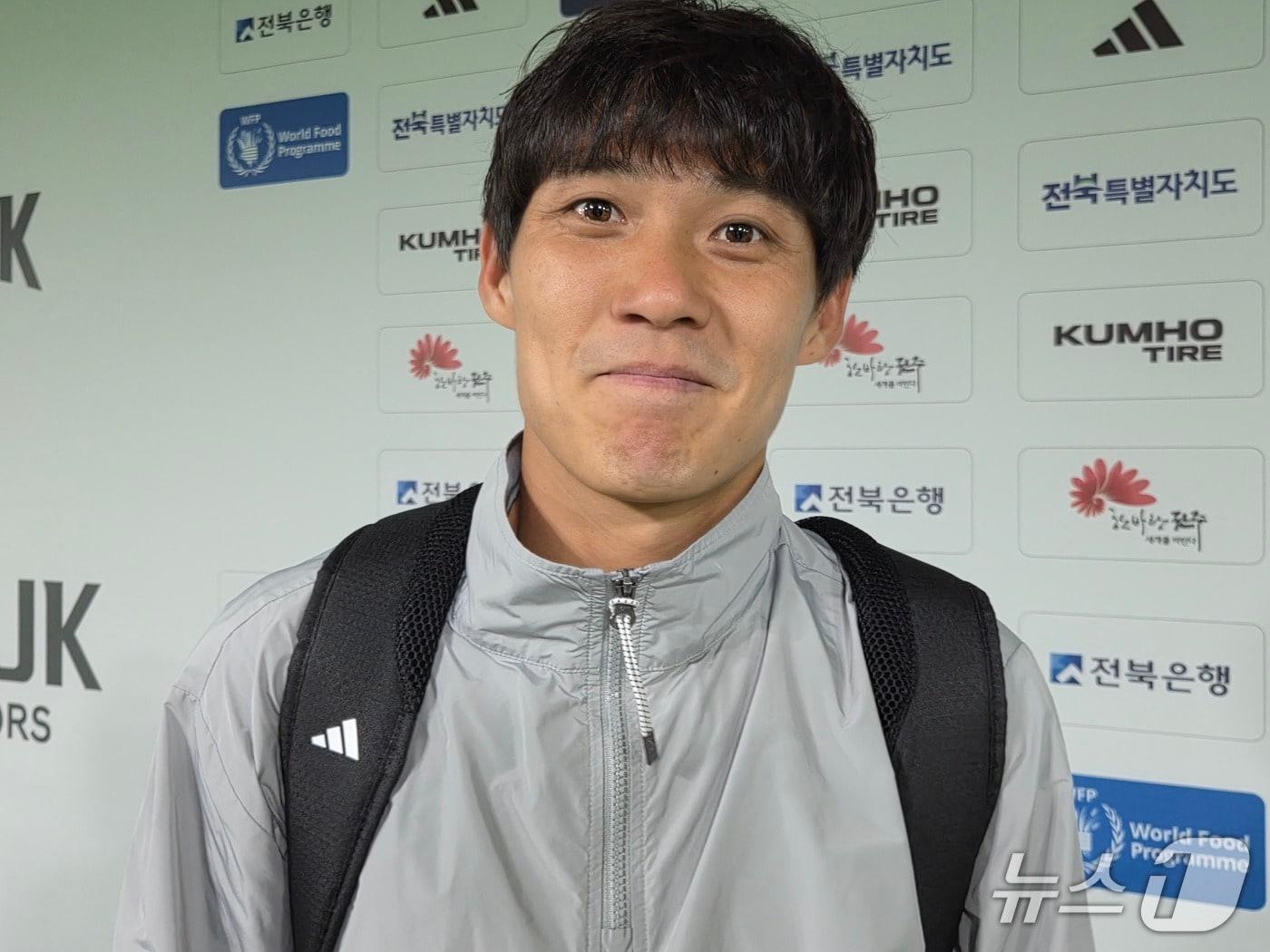 본문 이미지 - 전북에서 열 번의 우승을 모두 경험한 최철순 ⓒ News1 안영준 기자