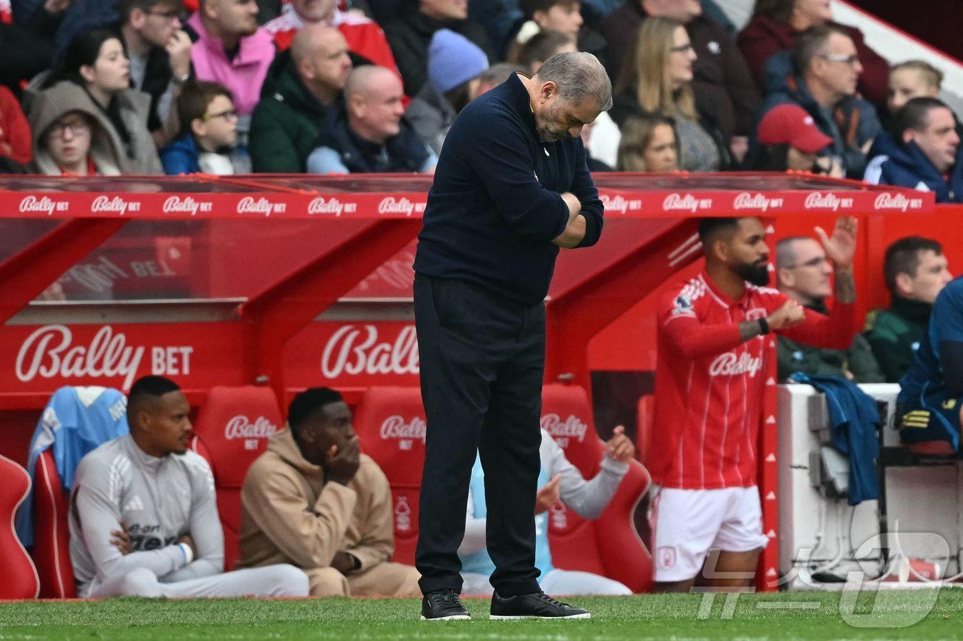 노팅엄 포레스트에서 39일 만에 경질된 엔제 포스테코글루 감독.  ⓒ AFP=뉴스1