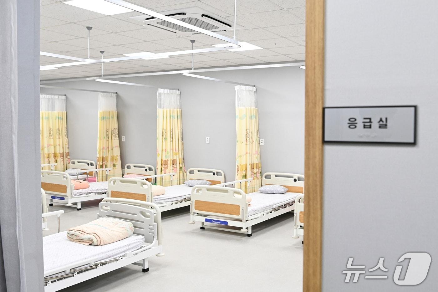 대구 달성군에 있는 응급의료시설 &#39;행복한 병원&#39; 내부.&#40;대구 달성군 제공. 재판매 및 DB금지&#41;