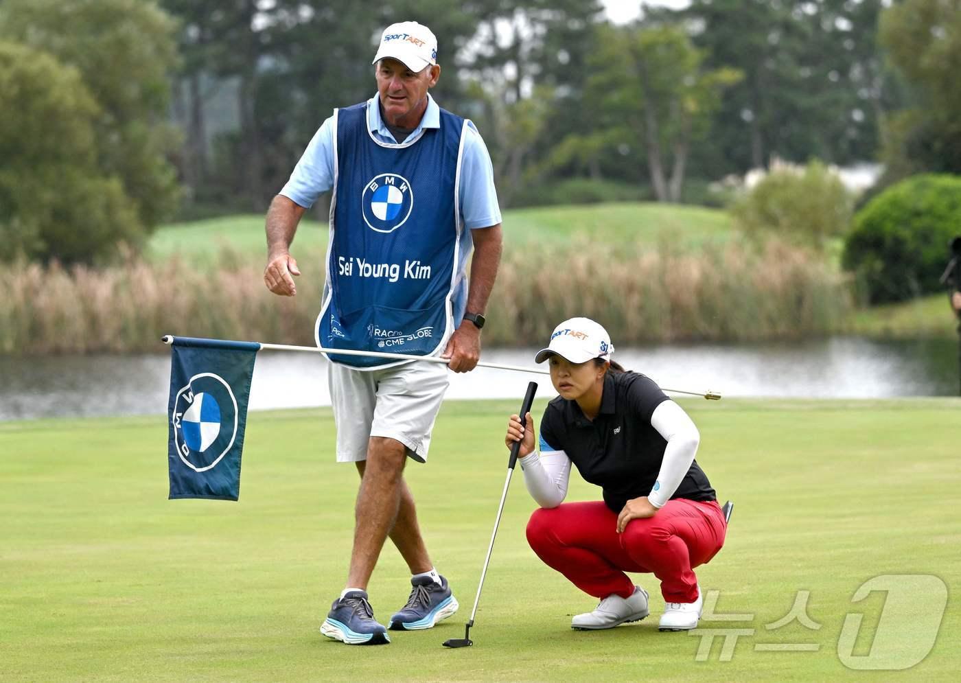 5년 만에 LPGA 투어 정상에 오른 김세영. ⓒ AFP=뉴스1