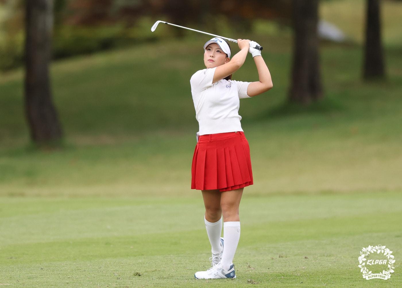 본문 이미지 - KLPGA 투어 첫 우승을 달성한 이율린. &#40;KLPGA 제공&#41;