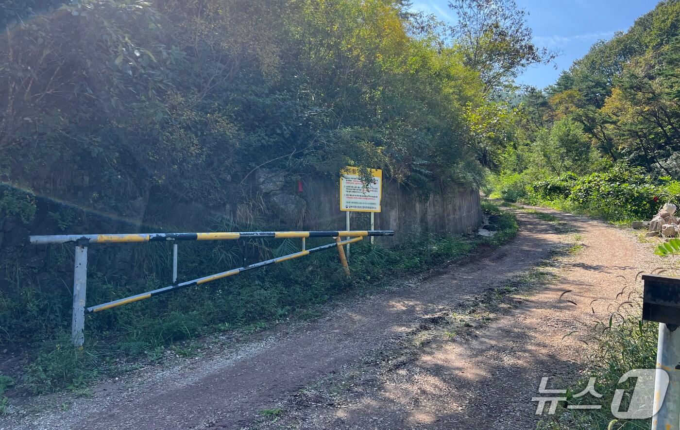 산림청 영덕국유림관리소가 추석을 맞아 성묘객들의 편의를 위해 오는 19일까지 포항 등 6개 시·군의 임도를 개방한다.(영덕국유림관리소 제공, 재판매 및 DB금지) 2025.10.2/뉴스1 