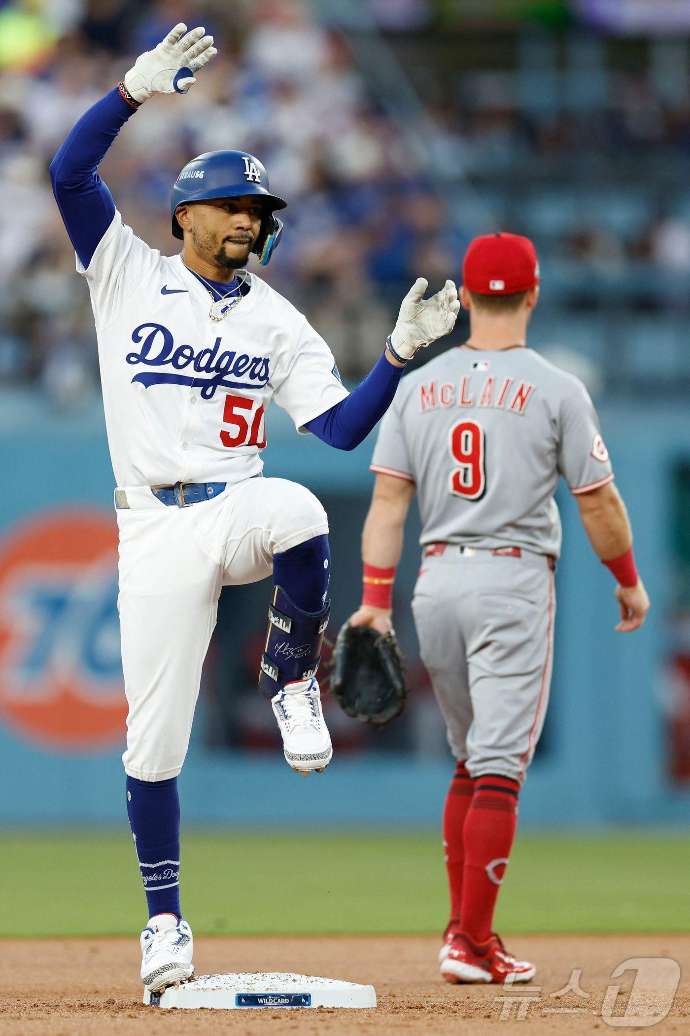 본문 이미지 - LA 다저스 무키 베츠. ⓒ AFP=뉴스1