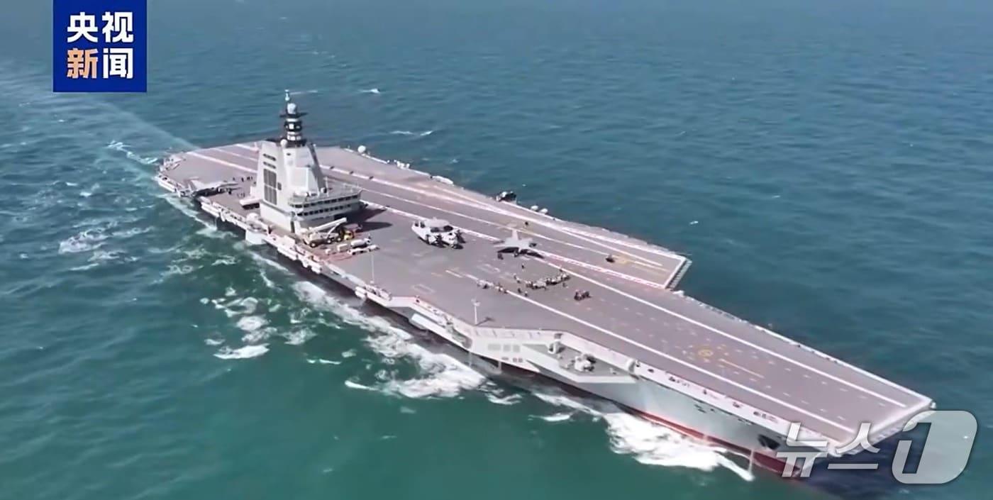 중국 푸젠함 모습.