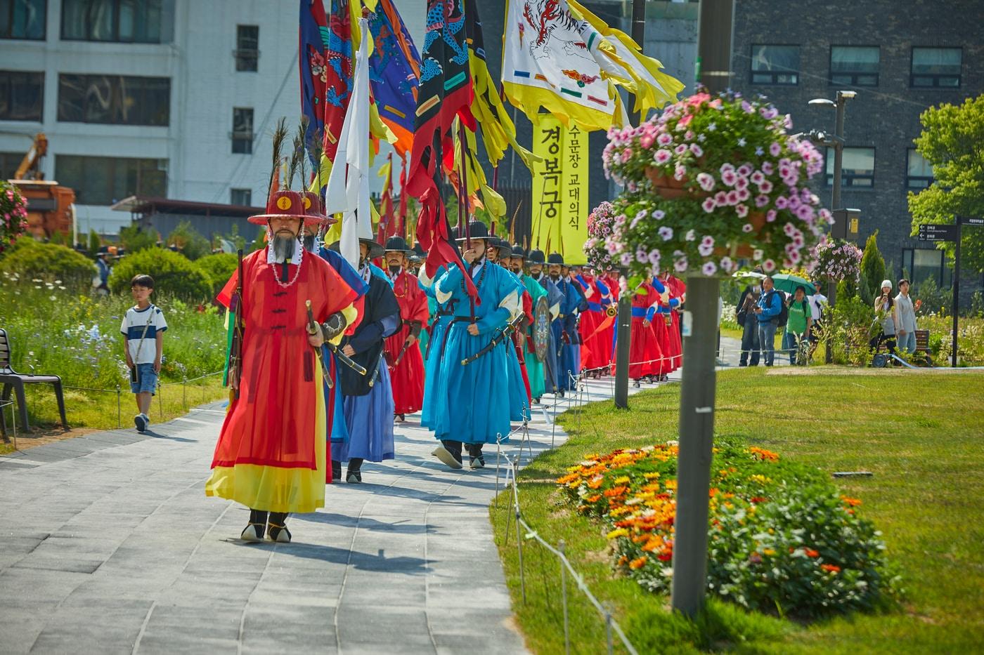 2024 수문장 순라의식 모습&#40;국가유산청 제공&#41;