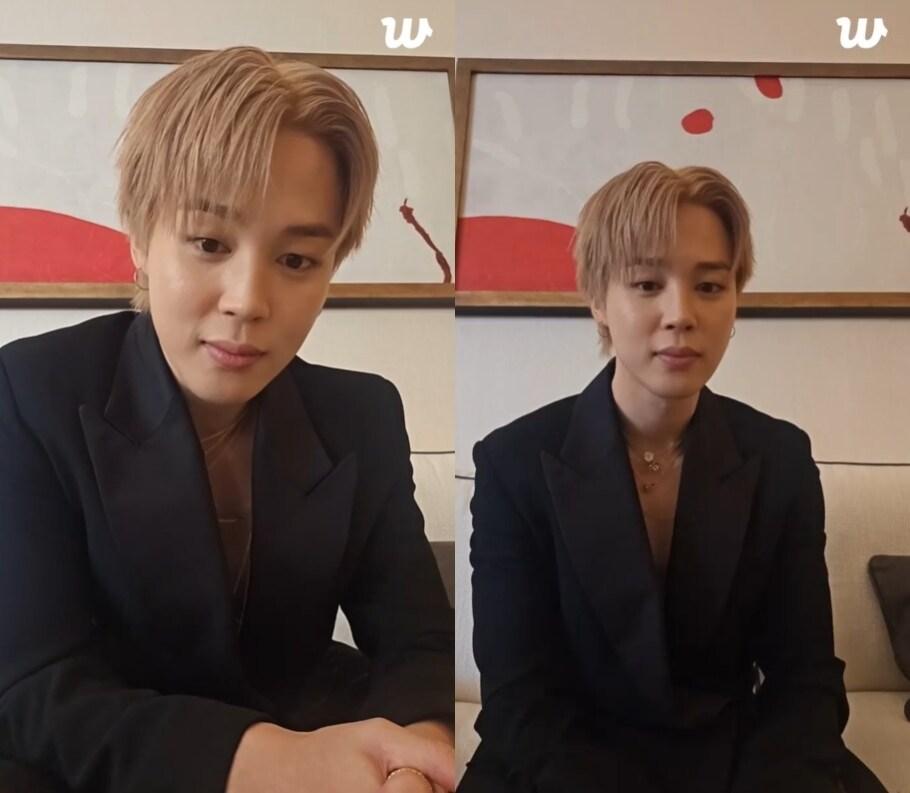본문 이미지 - 방탄소년단 지민 위버스 영상 갈무리