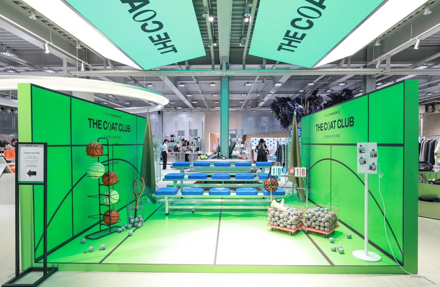 온라인 사업 10주년을 맞이해 여는 한섬 팝업스토어.(한섬제공)