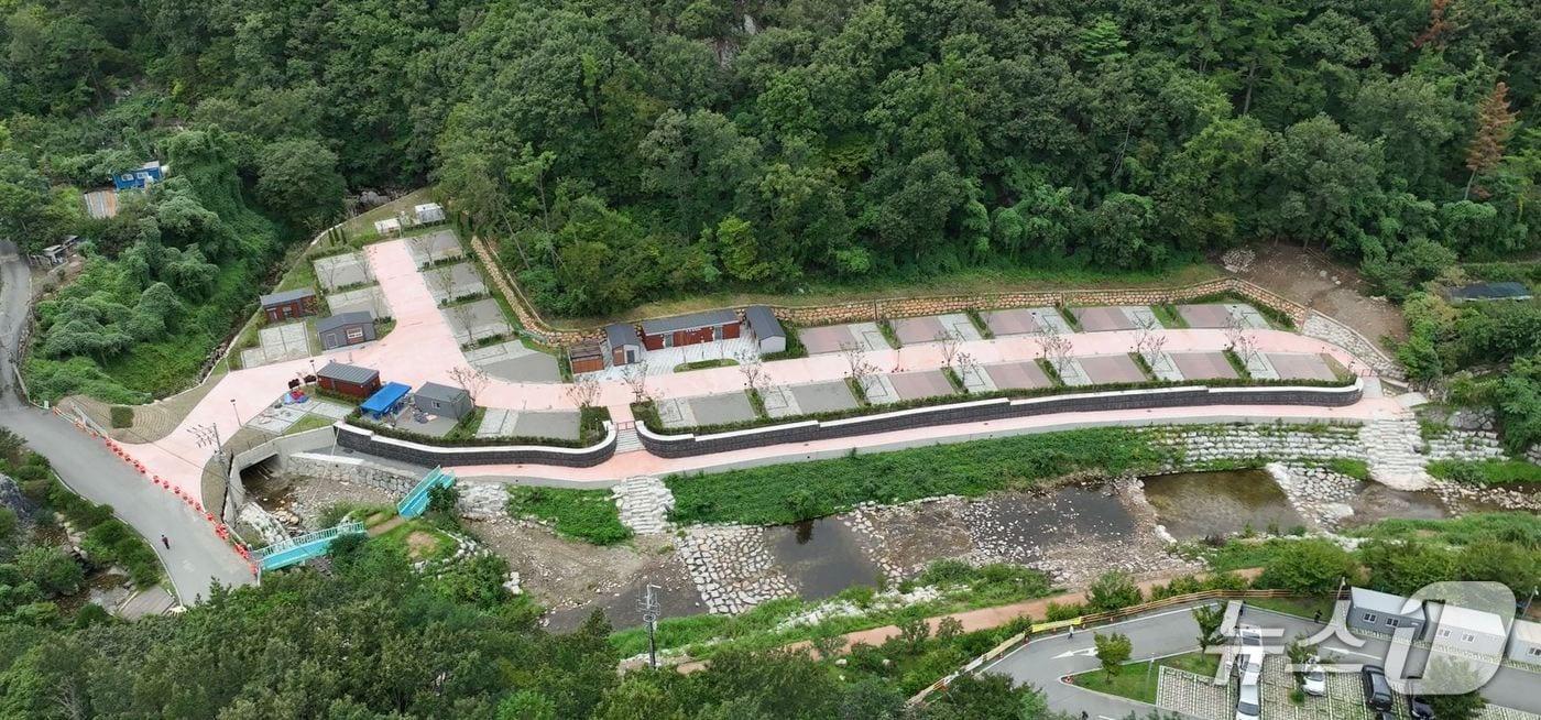 울주군 대운산 하늘숲 야영장. &#40;울주군 제공. 재판매 및 DB 금지&#41; /뉴스1