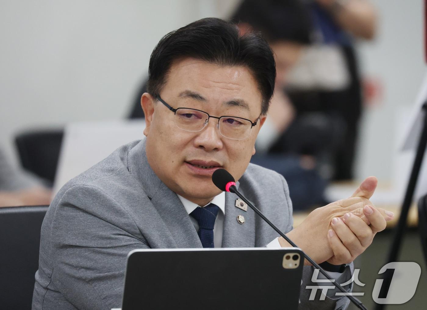 본문 이미지 - 안태준 더불어민주당 의원. 2025.10.20/뉴스1 ⓒ News1 김영운 기자