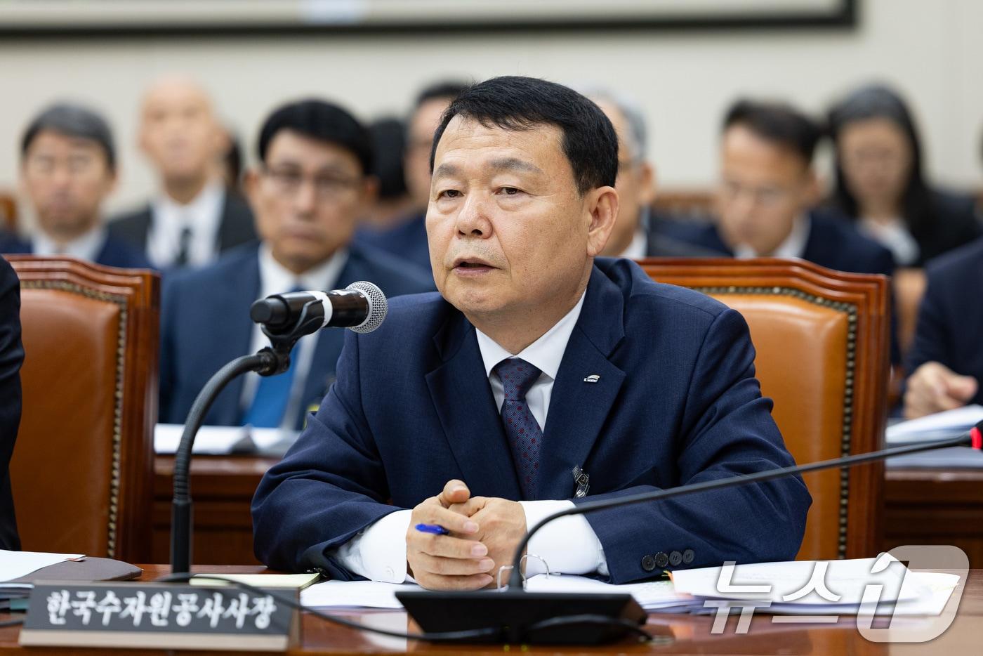 본문 이미지 - 윤석대 한국수자원공사 사장 ⓒ 뉴스1 유승관 기자