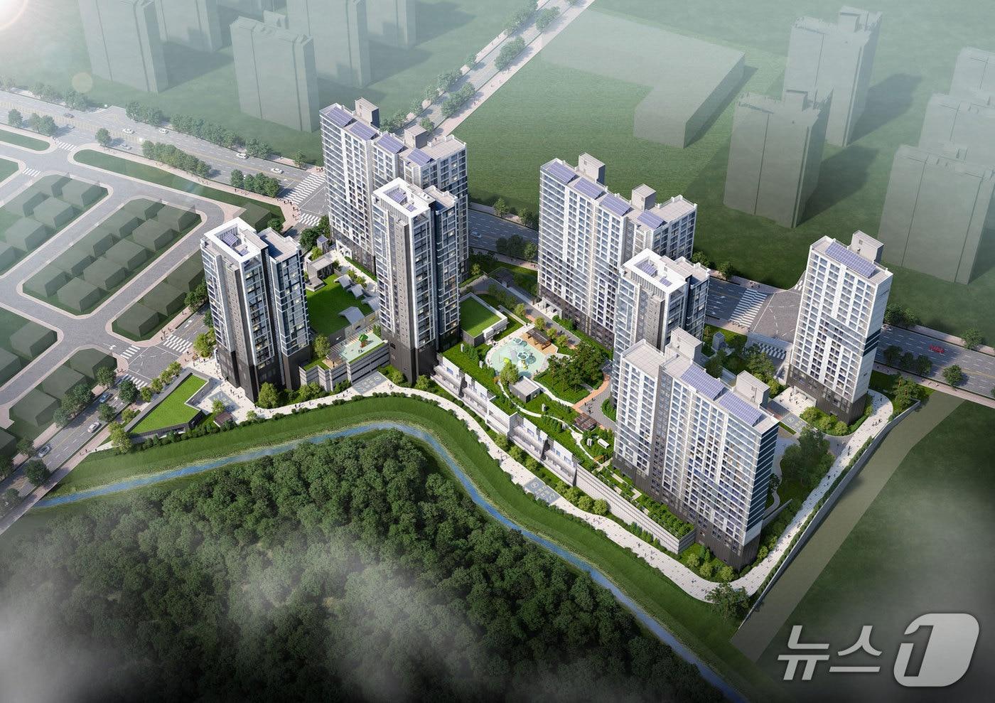 과천그랑레브데시앙 조감도.(LH홈페이지)