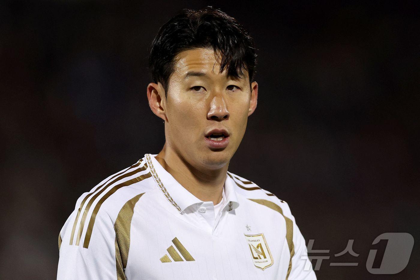 손흥민은 LA FC 이적 후 10경기 9골 3도움을 기록했다. ⓒ AFP=뉴스1