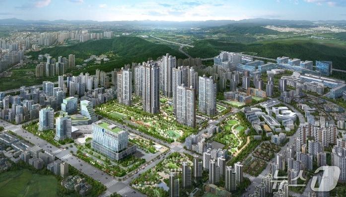 본문 이미지 - 평택 브레인시티 메디스파크 대광로제비앙 모아엘가 예상 조감도  