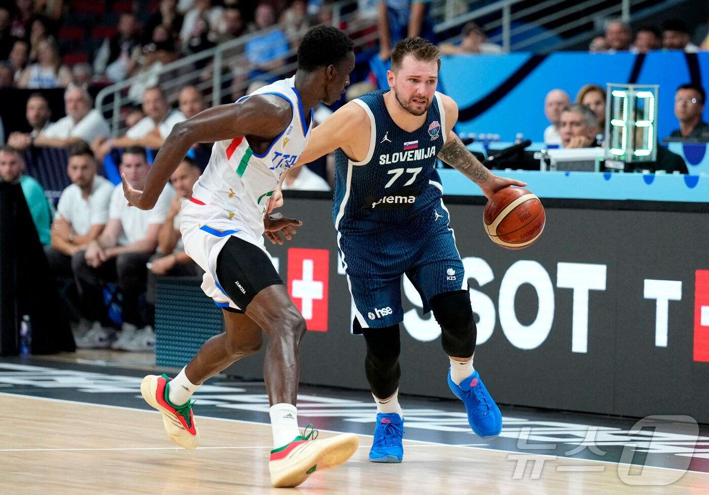 FIBA 유로바스켓 2025 이탈리아 대 슬로베니아의 경기 장면.<해당 사진은 기사내용과 무관> ⓒ 로이터=뉴스1