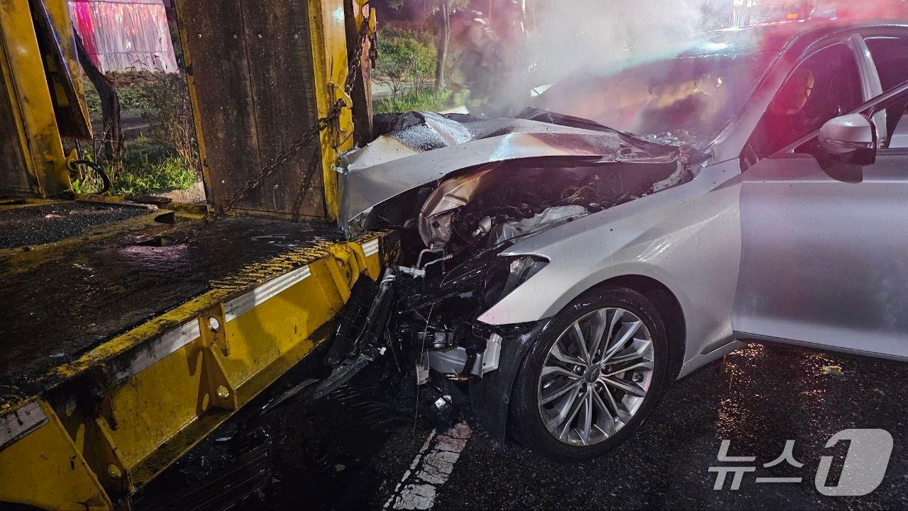 본문 이미지 - 사고 현장. (경기도소방재난본부 제공. 재판매 및 DB 금지) 2025.10.21/뉴스1