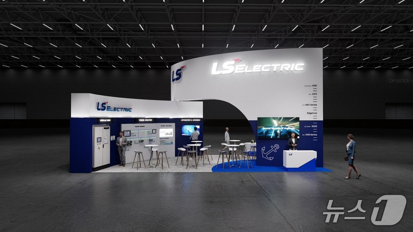 본문 이미지 - LS일렉트릭 부스 조감도 (사진제공 = LS일렉트릭) 